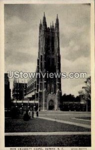 Duke University Chapel in Durham, North Carolina