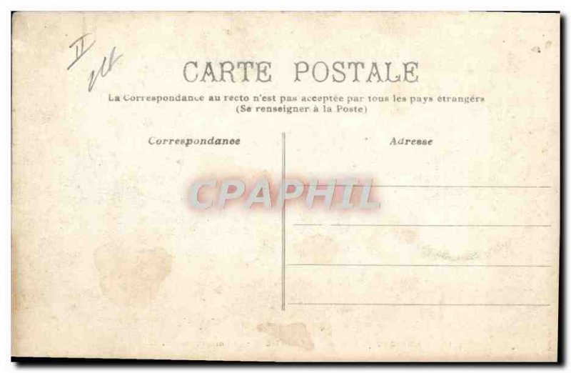 Postcard Old Customs Customs officers in ambush Dog Dogs