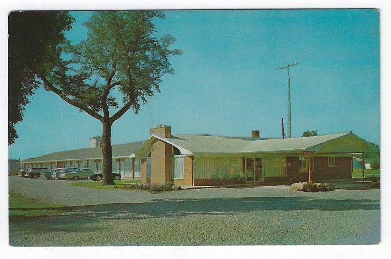 Kentland, Indiana, Early View of The Triway Inn Motel