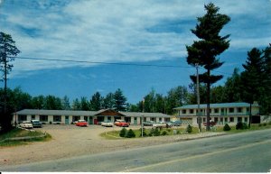 Woodruff, Wisconsin - The Arbor Vitae Motel - ultra modern - c1950