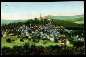 Koenigstein i. T., Germany. Panoramic view. Ottmar Zieher postcard