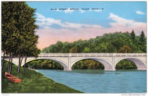 Main Street Bridge,  Niles,  Michigan,   30-40s