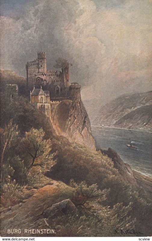 Castle ; Burg Rheinstein , Germany , 00-10s