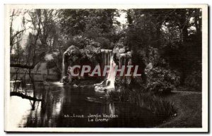 Lille - Vauban garden Cave - Old Postcard