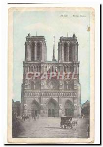 Paris Old Postcard Notre Dame