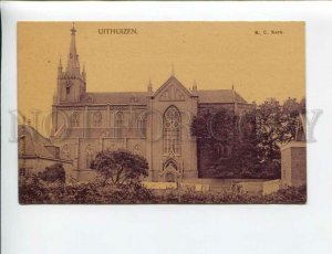 3174035 NETHERLANDS UITHUIZEN R.C. Kerk Vintage postcard