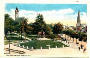 NEWARK NJ - Washington Park - 1919