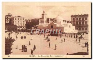 Old Postcard Algeria ALGIERS THE ROLE OF GOVERNMENT