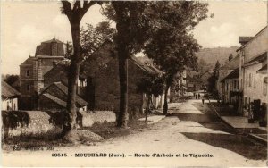 CPA Mouchard- Route d'Arbois et le Vignoble FRANCE- (1044355)