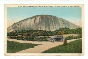 GA - Stone Mountain. Before it became the Confederate Memorial