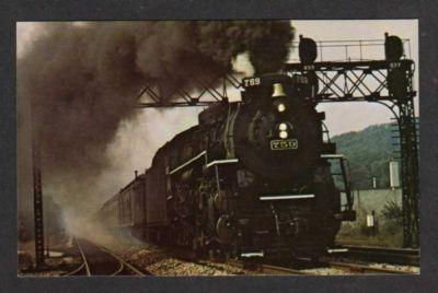 PA Nickel Plate Road Train Railroad E STROUDSBURG PENN Postcard Pennsylvania