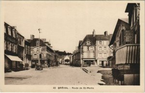 CPA BRÉHAL - Route de St-MARTIN (149221)