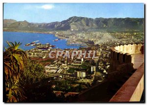 Palermo Modern Postcard Panorama Vue Generale