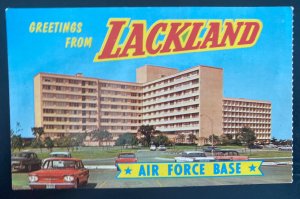 Mint Usa Color Picture Postcard Hospital Lack land Air Force Base San Antonio TX