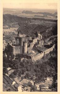 BR56077 les ruines Vianden    Luxembourg 1