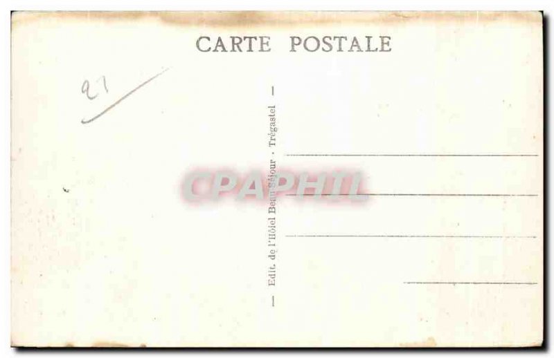 Old Postcard Ploumanac pm Le Belier