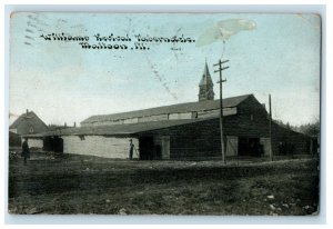 1910 Williams Revival Tabernacle Mattoon Illinois IL Posted Antique Postcard