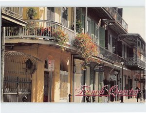 Postcard French Quarter New Orleans Louisiana USA