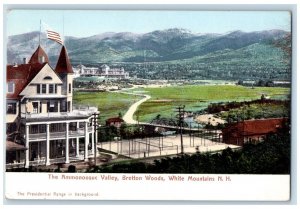 c1905's The Ammonoosuc Valley Bretton Woods White Mountains NH Unposted Postcard