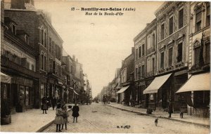 CPA ROMILLY-sur-SEINE - Rue de la Boule d'Or (179134)