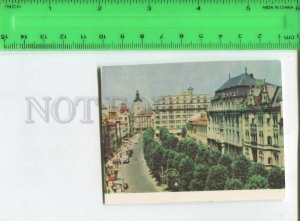 474376 USSR 1967 year Ukraine Subcarpathia Lviv Shevchenko Avenue miniature