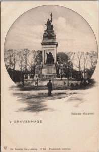 Netherlands The Hague Den Haag Nationaal Monument Postcard C175