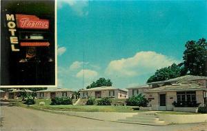 MS, Natchez, Mississippi, Terrace Motel, Multi View, Dexter Press No. 25101-B