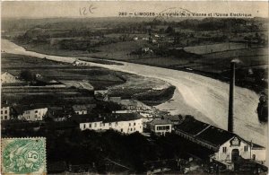 CPA LIMOGES La Vallée de la Vienne et l'Usine Electrique (611183)