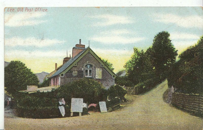 Devon Postcard - Lee - Old Post Office    A5434