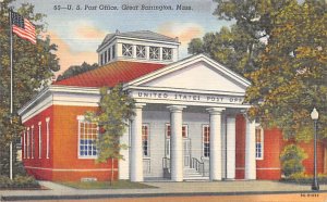 US Post Office Great Barrington, Massachusetts, USA R.P.O., Rail Post Offices...