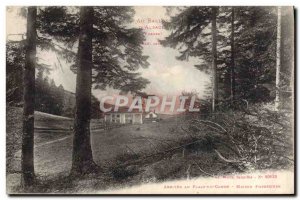 Postcard Old Forest Ballon d & # 39Alsace Vosges Plain Arrive at the Canon Ho...