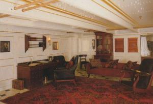 HMS Warrior Ship Captains Day Cabin Postcard