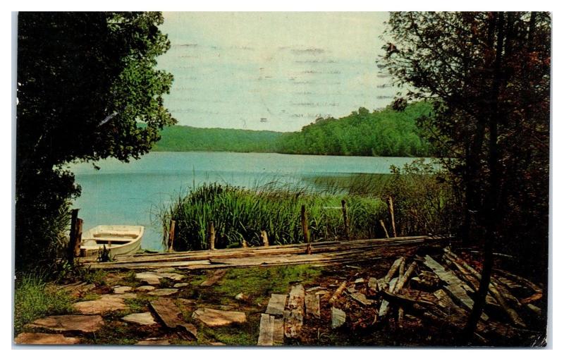 1967 Little Lake, Washington Island, Door County, WI Postcard
