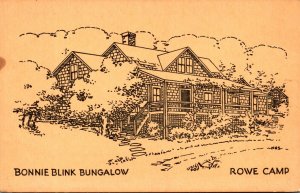 Massachusetts Rowe Bonnie Blink Bungalow Rowe Camp 1943