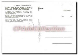 Modern Postcard Corsica Humorous work 0:45 Ed Rochiccioli