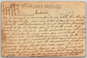 Thaoen len Vosages France 1918 Madame Delait Bearded Lady In Dress Circus Oddity