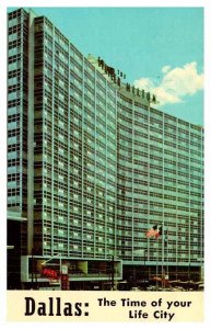 Postcard HOTEL SCENE Dallas Texas TX AS8591