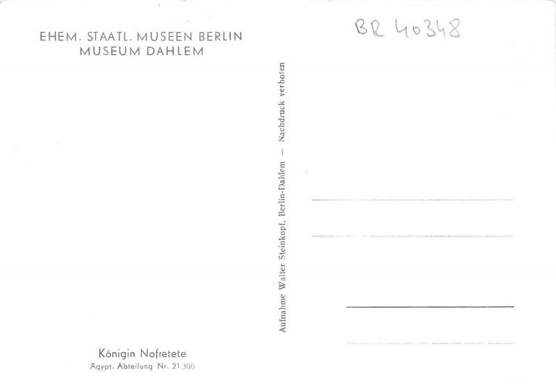 BR40348 Ehem staatl museen berlin museum dahlem  Germany