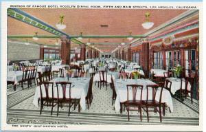 CA - Los Angeles, Famous Hotel Rosslyn Dining Room