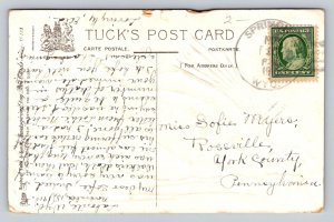 1910  Thanksgiving Day  Turkey  Postcard