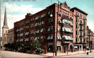 Postcard Hotel Atlas in Dayton, Ohio