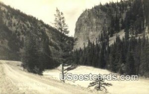 Real Photo - Galletin River - Karst Dude Ranch, Montana MT  