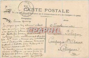 Old Postcard Toulon Entree de la Rade Little Boat Pass