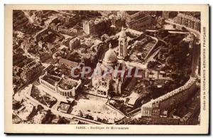 Paris Postcard Old Basilica of Montmartre