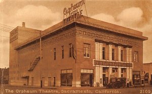 Orpheum Theatre Sacramento, California, USA