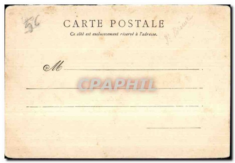 Postcard The Old Chapel St. Barbara Faouet