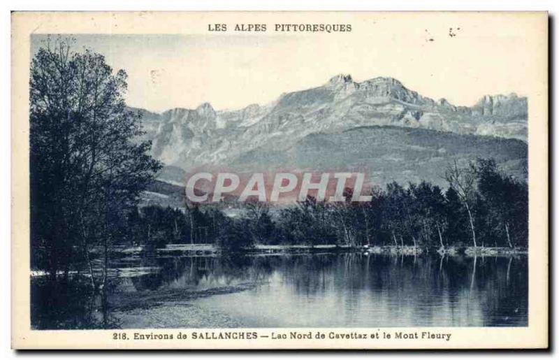 Old Postcard The Alps Picturesque Surroundings Of North Lake Sallanches From ...