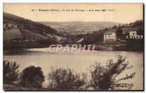 Old Postcard Tarare Lac Du Barrage