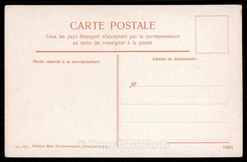 Constantinople - La Tour de Galata