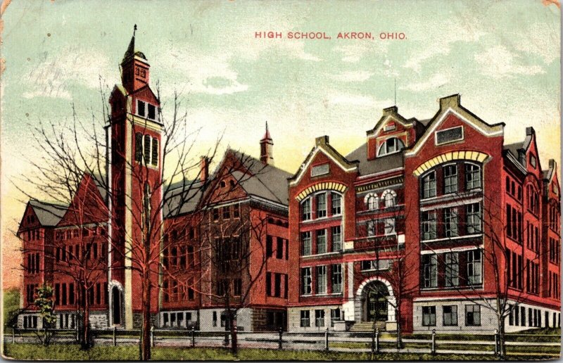 Postcard High School in Akron, Ohio~4280